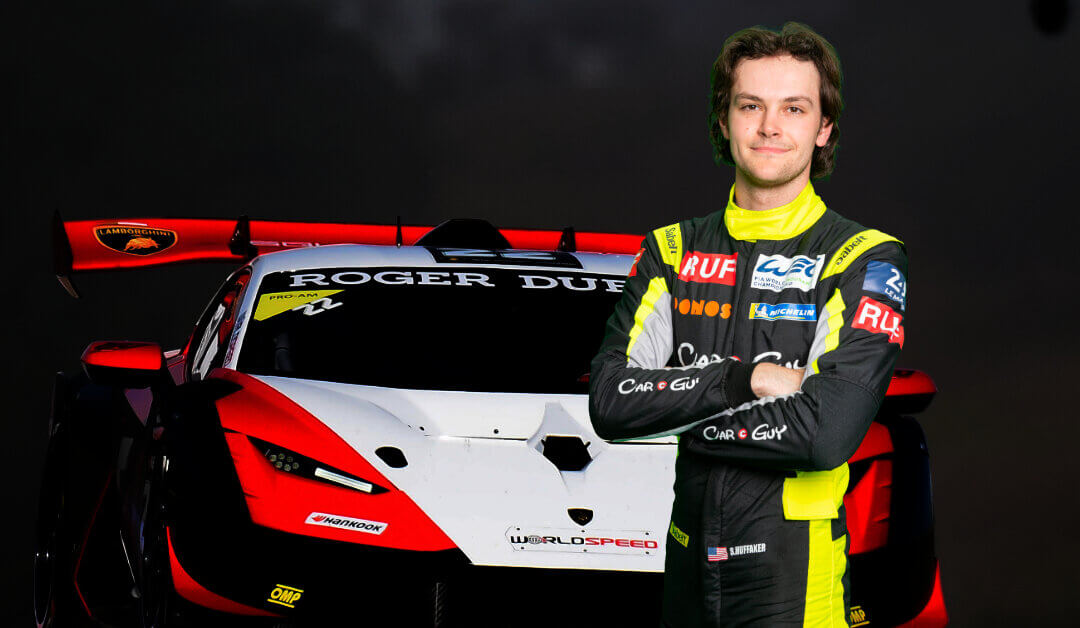 Scott Huffaker to Co-Pilot the World Speed / Graham Prewett #22 Lamborghini for 2024